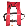 Approved Automatic and Manual Valve Adult Inflatable Life Jacket